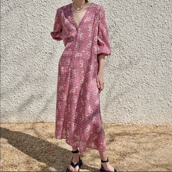 PAISLEY PRINT DRESS
PINK - REF. 5598/058 - Picture 10 of 16